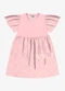 Rovi Kids - Vestido Infantil com Estampa Rosa - variação: Rosa