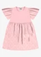 Rovi Kids - Vestido Infantil com Estampa Bege - variação: Rosa
