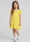 Select - Vestido Infantil com Franzido na Manga Verde - variação: Verde
