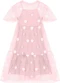 Trick Nick - Vestido Infantil com Sobreposição Branco - variação: Branco