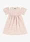 Rovi Kids - Vestido Infantil Cotton com Pompom Bege - variação: Rosa