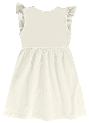 Guloseima - Vestido Infantil Cotton Glitter Branco - GULOSEIMA