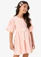 Rovi Kids - Vestido Infantil Cotton Listrado Laranja - variação: Laranja