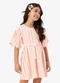 Rovi Kids - Vestido Infantil Cotton Listrado Laranja - variação: Laranja
