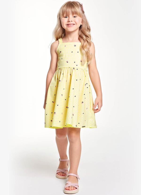 Trick Nick - Vestido Infantil de Alça Verde