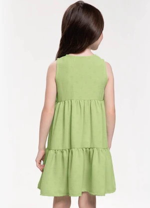Trick Nick - Vestido Infantil em Air Flow Verde - TRICK NICK