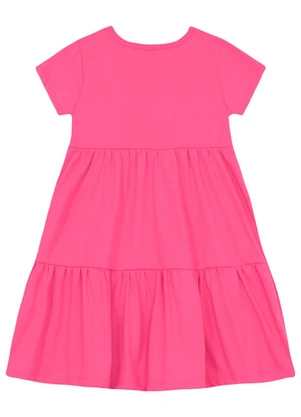 Vestido Infantil em Algodão Bee Loop Rosa - BEE LOOP