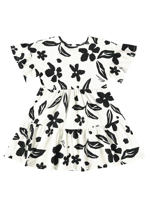 Bee Loop - Vestido Infantil em Cotton Bege 2