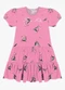Trick Nick - Vestido Infantil em Cotton Leve Rosa - variação: Rosa