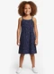 Select - Vestido Infantil em Cotton Leve Rotativo Azul - variação: Azul