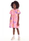 Quimby - Vestido Infantil em Cotton Rosa - variação: Rosa