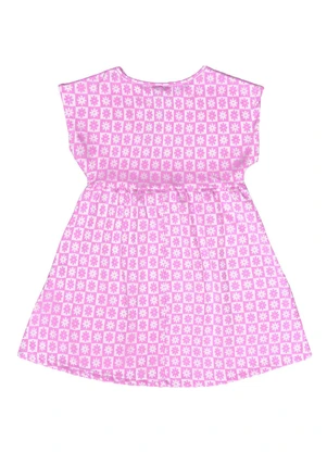 Guloseima - Vestido Infantil em Jacquard Roxo - GULOSEIMA