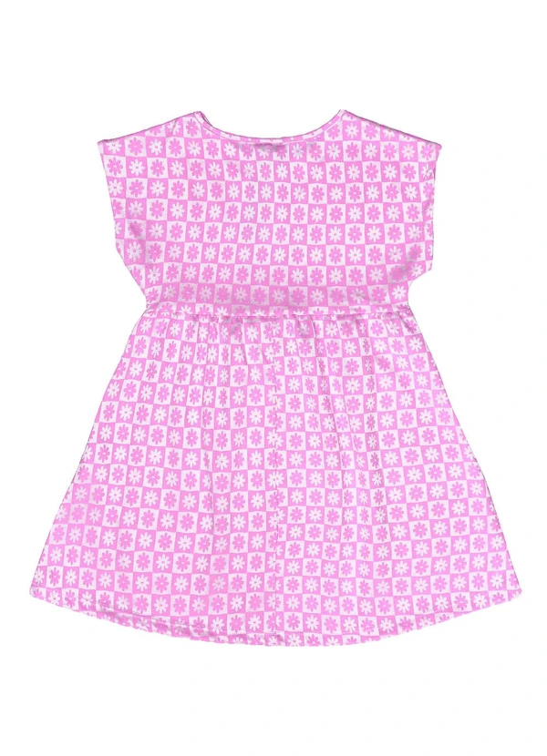 Guloseima - Vestido Infantil em Jacquard Roxo 2