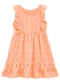 Duduka - Vestido Infantil em Laise Bege - variação: Rosa