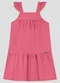 Kely Kety - Vestido Infantil em Malha Trabalhada Hive Verde - variação: Rosa