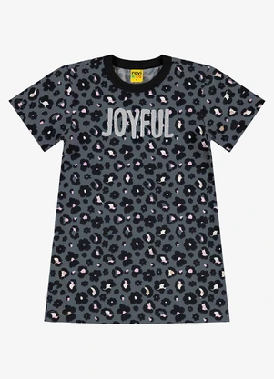 Rovi Kids - Vestido Infantil em Meia Malha Preto - ROVI KIDS