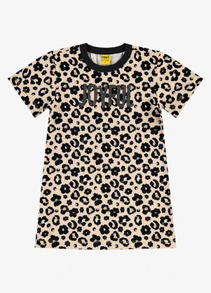 Rovi Kids - Vestido Infantil em Meia Malha Rosa - ROVI KIDS