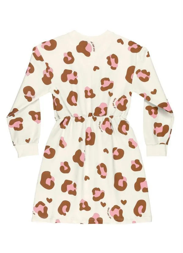 Gloss - Vestido Infantil em Molecotton Bege 3