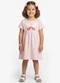 Select - Vestido Infantil em Molecotton Rosa - variação: Rosa