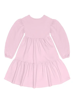 Guloseima - Vestido Infantil em Molecotton Roxo - GULOSEIMA