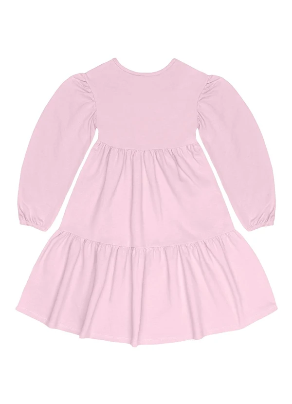 Guloseima - Vestido Infantil em Molecotton Roxo 2