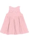 Trick Nick - Vestido Infantil em Poly e Viscose Verde - variação: Rosa