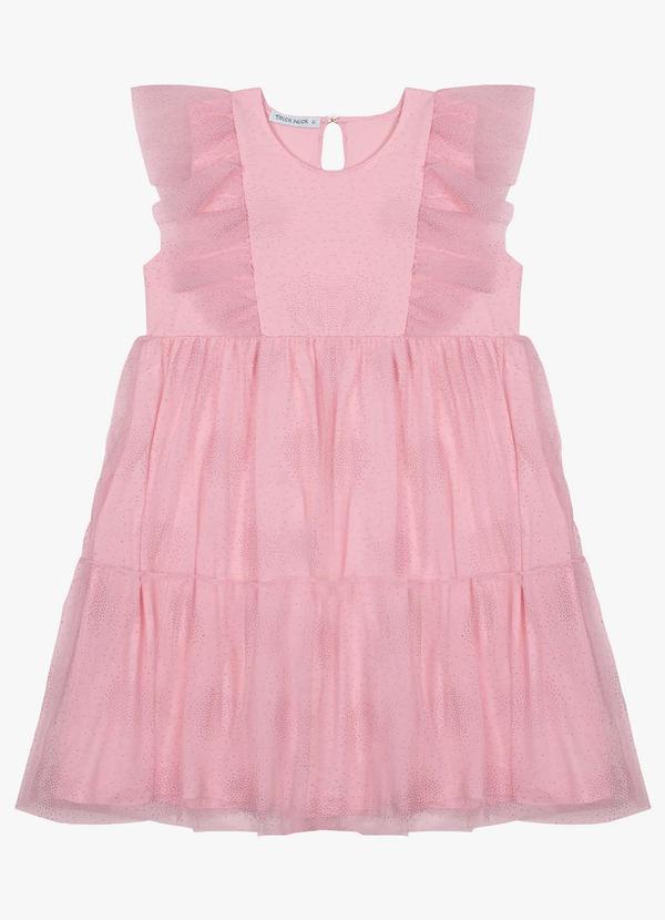 Trick Nick - Vestido Infantil em Tule Rosa 5