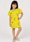 Rovi Kids - Vestido Infantil Estampado Azul - variação: Amarelo