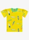 Rovi Kids - Vestido Infantil Estampado Azul - variação: Amarelo