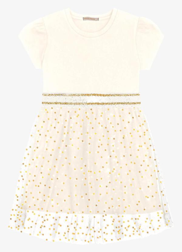 Trick Nick - Vestido Infantil Menina Amarelo
