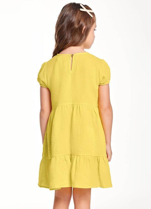 Trick Nick - Vestido Infantil Menina Amarelo 2