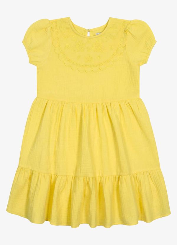 Trick Nick - Vestido Infantil Menina Amarelo 3