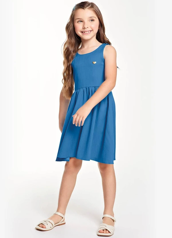 Trick Nick - Vestido Infantil Feminino Azul