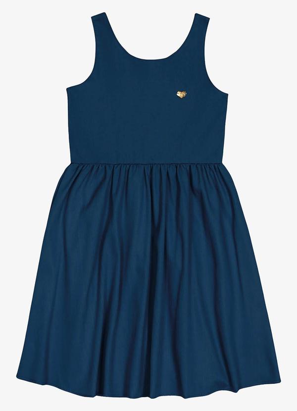Trick Nick - Vestido Infantil Menina Azul