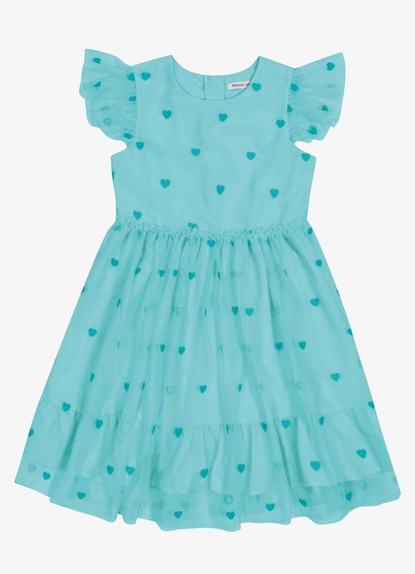 Trick Nick - Vestido Infantil Menina Azul