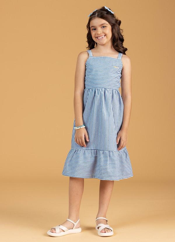 Soft Bonni - Vestido Infantil Feminino Azul