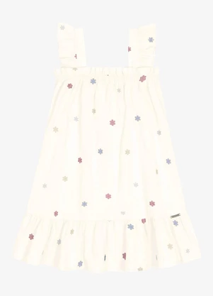 Trick Nick - Vestido Infantil Feminino Bege - TRICK NICK