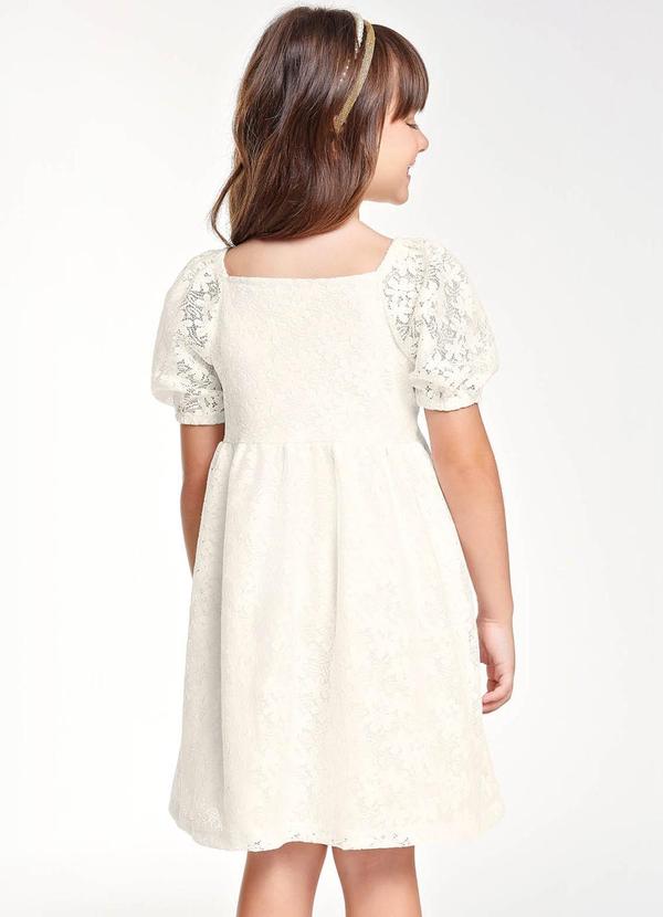 Trick Nick - Vestido Infantil Menina Bege 2