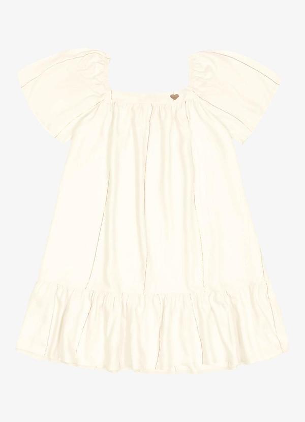 Trick Nick - Vestido Infantil Menina Bege