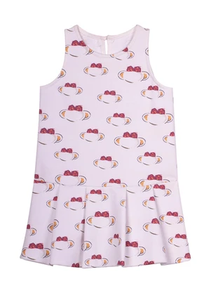 Lilica Ripilica - Vestido Infantil Feminino Bege - LILICA RIPILICA
