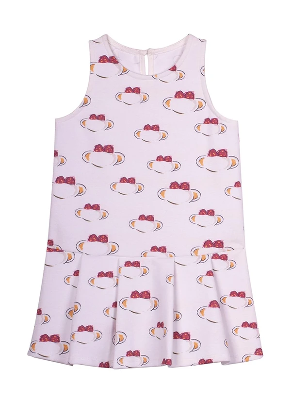 Lilica Ripilica - Vestido Infantil Feminino Bege