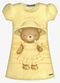 Trick Nick - Vestido Infantil Feminino com Estampa Amarelo - variação: Amarelo