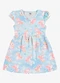 Rovi Kids - Vestido Infantil Feminino com Estampa Azul - variação: Azul