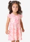 Rovi Kids - Vestido Infantil Feminino com Estampa Azul - variação: Rosa