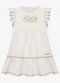 Trick Nick - Vestido Infantil Feminino Cotton Bege - variação: Bege