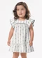 Trick Nick - Vestido Infantil Feminino Cotton Leve Rosa - variação: Bege