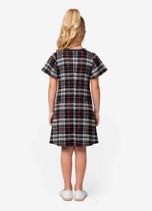 Select - Vestido Infantil Feminino Estampado Bege - SELECT