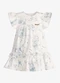 Trick Nick - Vestido Infantil Feminino Estampado Bege - variação: Bege