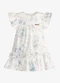 Trick Nick - Vestido Infantil Feminino Estampado Bege - variação: Bege