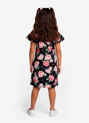 Select - Vestido Infantil Feminino Estampado Rosa - SELECT